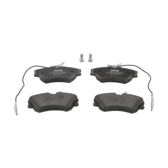 Jeu de 4 plaquettes de frein avant JURID OEM 6025370851 Jeu de 4 plaquettes de frein avant JURID OEM 6025370851