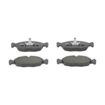 Jeu de 4 plaquettes de frein avant JURID OEM 90442995