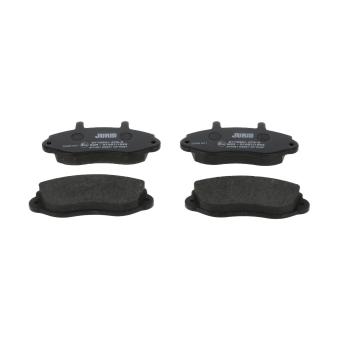 Jeu de 4 plaquettes de frein avant JURID OEM 4404777