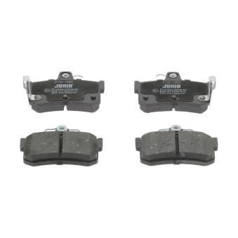 Jeu de 4 plaquettes de frein arrière JURID OEM SFP000360