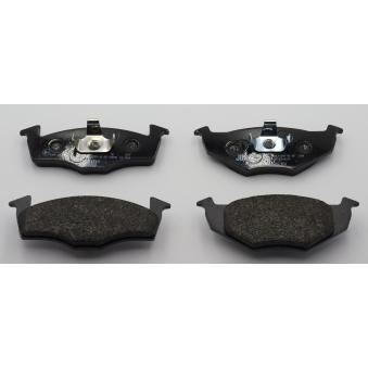 Jeu de 4 plaquettes de frein avant JURID OEM 1H0698151B
