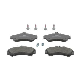 Jeu de 4 plaquettes de frein avant JURID OEM PW890078