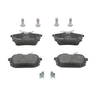 Jeu de 4 plaquettes de frein arrière JURID OEM 312624680 Jeu de 4 plaquettes de frein arrière JURID OEM 312624680