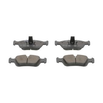 Jeu de 4 plaquettes de frein avant JURID OEM 34114398211