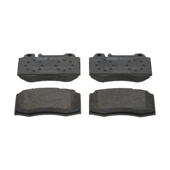 Jeu de 4 plaquettes de frein avant JURID OEM 0034200820