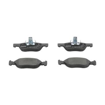 Jeu de 4 plaquettes de frein avant JURID OEM 77363321