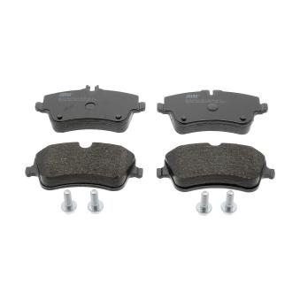 Jeu de 4 plaquettes de frein avant JURID OEM 0034204520