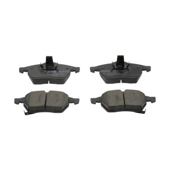 Jeu de 4 plaquettes de frein avant JURID OEM 5062211