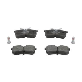 Jeu de 4 plaquettes de frein arrière JURID OEM 1810990