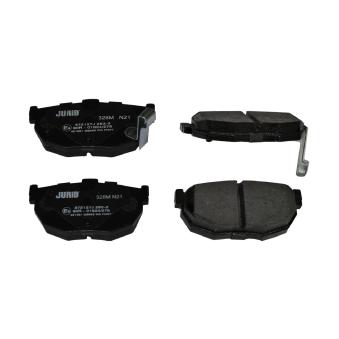Jeu de 4 plaquettes de frein arrière JURID OEM 583022FA00