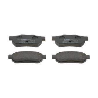 Jeu de 4 plaquettes de frein arrière JURID OEM 43022SH3G01