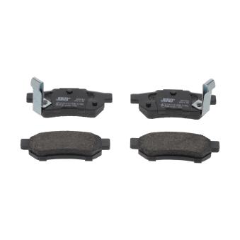 Jeu de 4 plaquettes de frein arrière JURID OEM 43022ST3E50