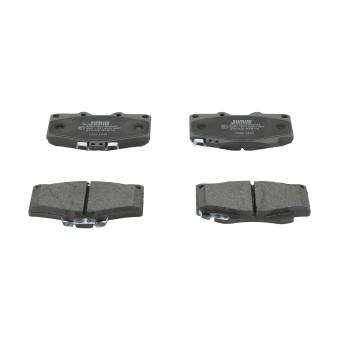 Jeu de 4 plaquettes de frein avant JURID OEM 446535040