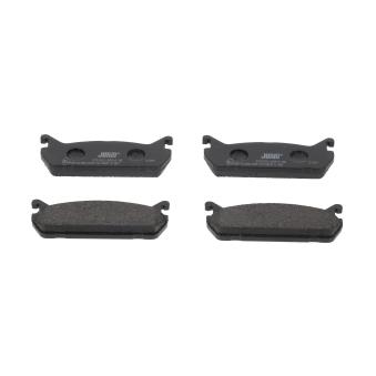 Jeu de 4 plaquettes de frein arrière JURID OEM E0Y82643Z