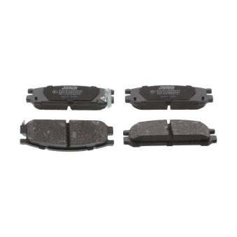 Jeu de 4 plaquettes de frein arrière JURID OEM 26296AA030