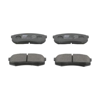 Jeu de 4 plaquettes de frein arrière JURID OEM 0446660050