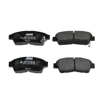 Jeu de 4 plaquettes de frein avant JURID OEM 044652B010