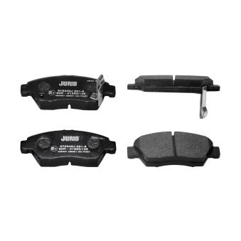 Jeu de 4 plaquettes de frein avant JURID OEM 45022S04V11