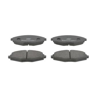 Jeu de 4 plaquettes de frein avant JURID OEM 96273708