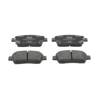 Jeu de 4 plaquettes de frein avant JURID OEM 0446552022