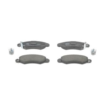 Jeu de 4 plaquettes de frein avant JURID OEM 5520080E10