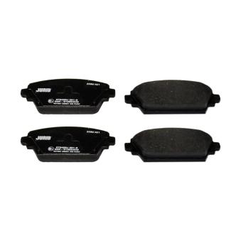 Jeu de 4 plaquettes de frein avant JURID OEM 41060AV126