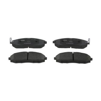 Jeu de 4 plaquettes de frein avant JURID OEM 581014AA30
