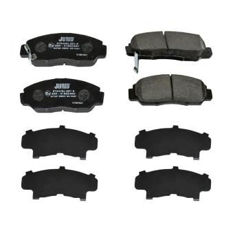 Jeu de 4 plaquettes de frein avant JURID OEM 45022S7AE00