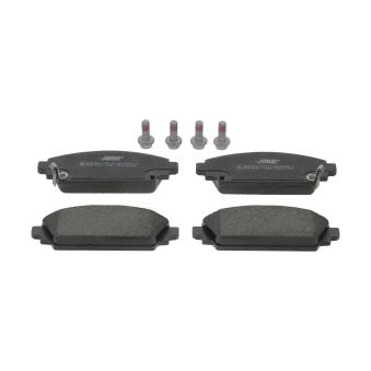 Jeu de 4 plaquettes de frein avant JURID OEM 45022S1AE80