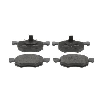 Jeu de 4 plaquettes de frein avant JURID OEM 4096346 Jeu de 4 plaquettes de frein avant JURID OEM 4096346