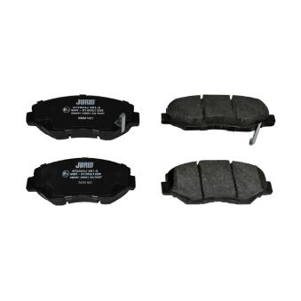 Jeu de 4 plaquettes de frein avant JURID OEM 45022S9AE00
