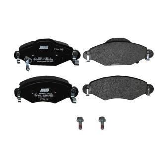 Jeu de 4 plaquettes de frein avant JURID OEM 044650D040