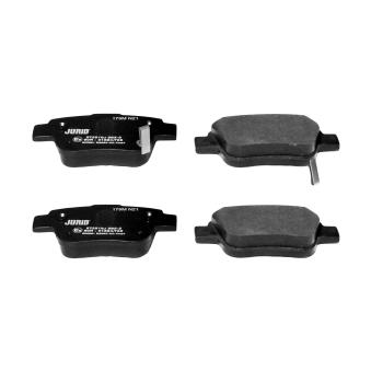 Jeu de 4 plaquettes de frein arrière JURID OEM 0446605010