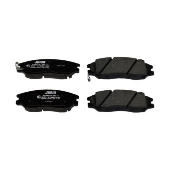 Jeu de 4 plaquettes de frein avant JURID OEM 4813A21100 Jeu de 4 plaquettes de frein avant JURID OEM 4813A21100