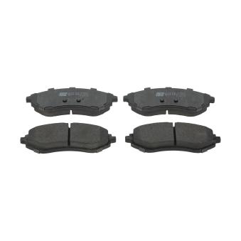 Jeu de 4 plaquettes de frein avant JURID OEM PW892497