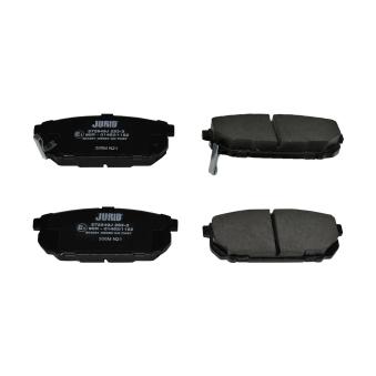 Jeu de 4 plaquettes de frein arrière JURID OEM 583023EE00