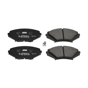 Jeu de 4 plaquettes de frein avant JURID OEM F1Y93323Z