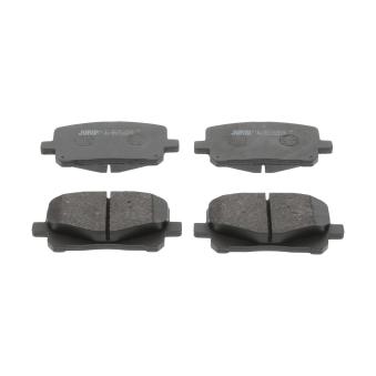 Jeu de 4 plaquettes de frein avant JURID OEM 0446528410