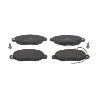 Jeu de 4 plaquettes de frein avant JURID OEM 410609X525