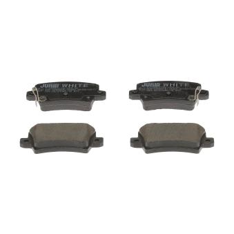 Jeu de 4 plaquettes de frein arrière JURID OEM 43022SMGE00