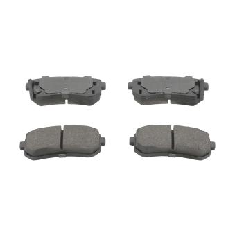 Jeu de 4 plaquettes de frein arrière JURID OEM 583023SA20