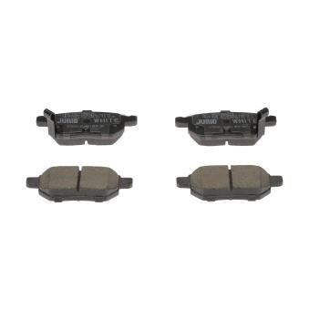 Jeu de 4 plaquettes de frein arrière JURID OEM 0446612130