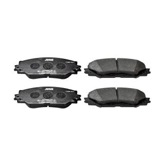 Jeu de 4 plaquettes de frein avant JURID OEM 0446512610