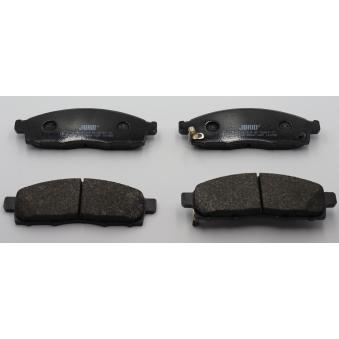 Jeu de 4 plaquettes de frein avant JURID OEM D1060JX50B
