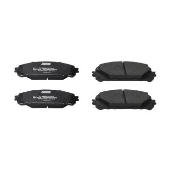Jeu de 4 plaquettes de frein avant JURID OEM 044650E010