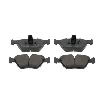 Jeu de 4 plaquettes de frein avant JURID OEM 34111164629