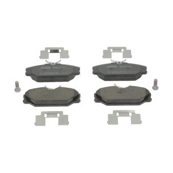 Jeu de 4 plaquettes de frein avant JURID OEM 7701206379