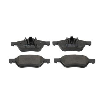 Jeu de 4 plaquettes de frein avant JURID OEM 7701209808