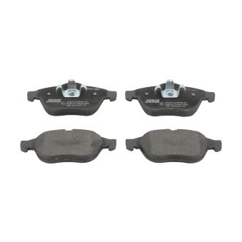 Jeu de 4 plaquettes de frein avant JURID OEM 7701209809