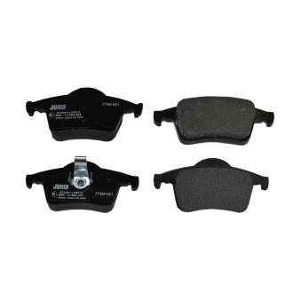 Jeu de 4 plaquettes de frein arrière JURID OEM 8623862